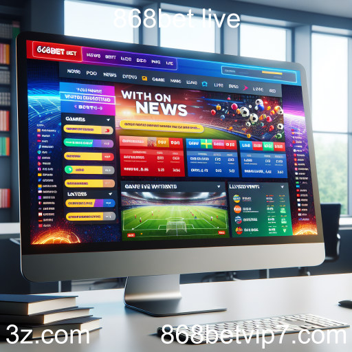 A Revolução das Notícias de Jogos na 868bet Live