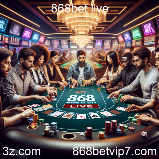 Descubra o Mundo do Poker no 868bet Live