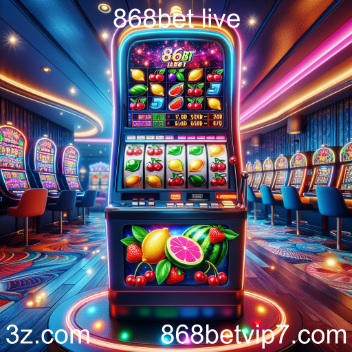 Descubra a Emoção das Slots no 868bet Live